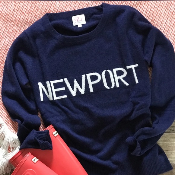 pink pineapple Sweaters - Pink Pineapple a Hilton Head brand navy NEWPORT sweater NWT XS